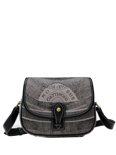 GATTINONI PLANETARIUM Bolso de hombro monocromático gris claro/negro - Bolsos Mujer