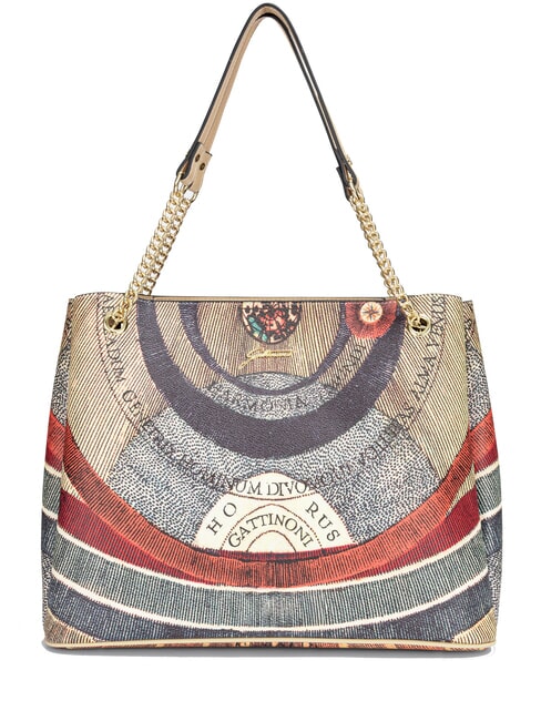 GATTINONI PLANETARIUM Bolso de hombro clásico/beige - Bolsos Mujer
