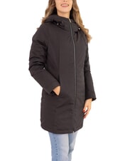 COLMAR PURENESS Chaqueta larga de plumas con capucha negro - Chaquetas de plumas de mujer - 1