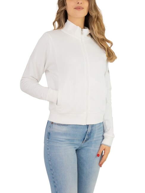 COLMAR CONNECTIVE Sudadera con cuello alto y cremallera completa blanco - Sudaderas de mujer