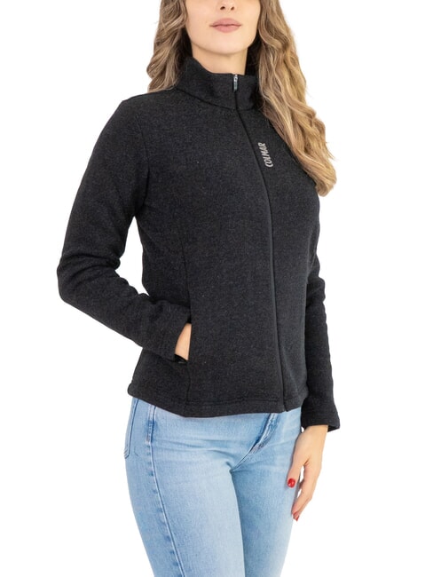 COLMAR SCI PURE Sudadera térmica de cuello alto y cremallera completa negro - Sudaderas de mujer