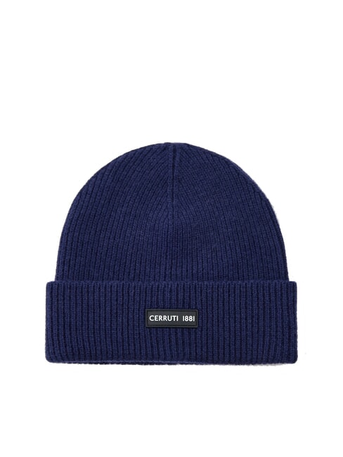 CERRUTI BEANIE gorro de lana azul - Sombreros