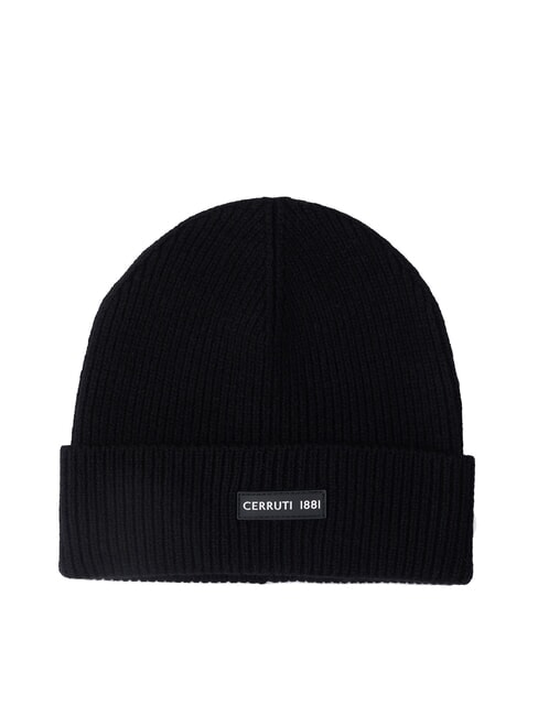 CERRUTI BEANIE gorro de lana negro - Sombreros