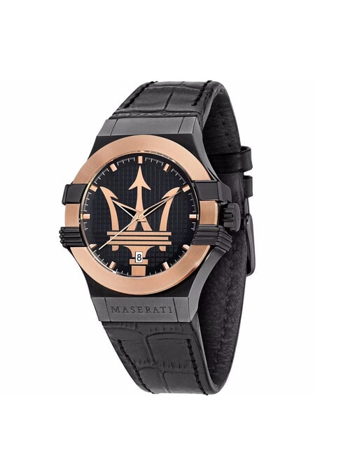 MASERATI POTENZA Reloj con visualización de fecha negro - Relojes