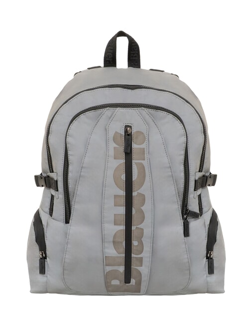 BLAUER SPLASH Mochila con logotipo brillante y soporte para portátil de 15,6" plata - Mochilas para portátil