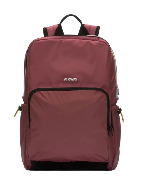 KWAY GIZY Mochila de nailon para portátil de 15" syrah tinto - Mochilas para portátil