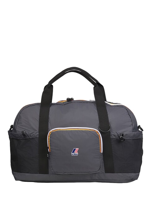 KWAY LE VRAI 4.0 MARCEL Bolsa de lona impermeable sombra gris dk - Bolsas de viaje