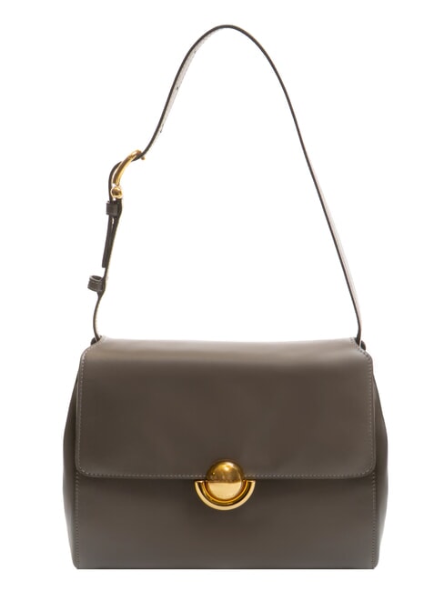 FURLA DOMUS  Bolso de hombro, de piel gris urbano - Bolsos Mujer