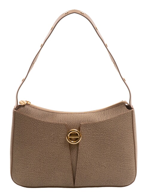 BORBONESE TULIP Bolso de hombro champiñón - Bolsos Mujer