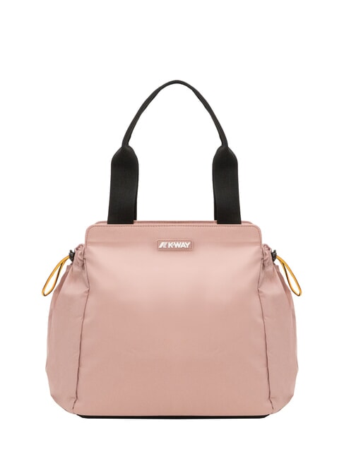 KWAY AISY Bolso tote de nailon rosas rosadas - Bolsos Mujer