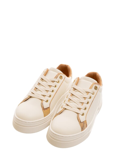 ALVIERO MARTINI PRIMA CLASSE GEO Zapatillas Blanco / Geo Beige - Zapatos Mujer