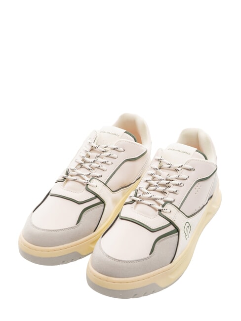 PIQUADRO URBAN  Zapatillas BEIGE / VERDE - Zapatos Hombre