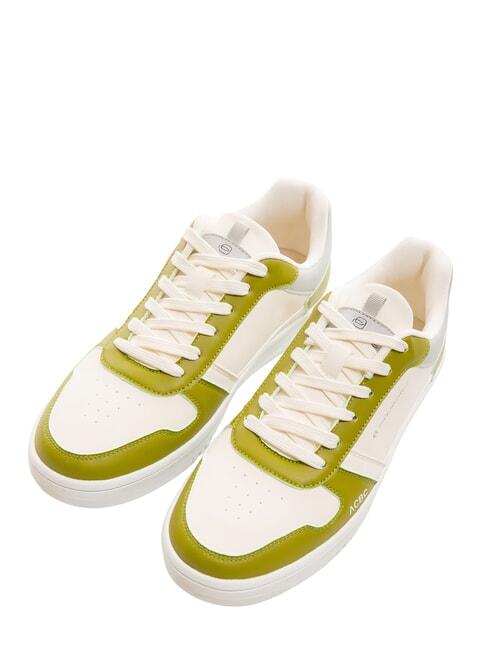 PIQUADRO TE Zapatillas con bloques de color blanco/verde - Zapatos unisex