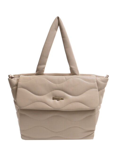 BLAUER WAVES Bolsa de la compra beige - Bolsos Mujer