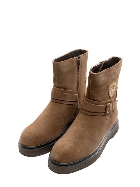 BLAUER CLARE Botines de piel elefante - Zapatos Mujer