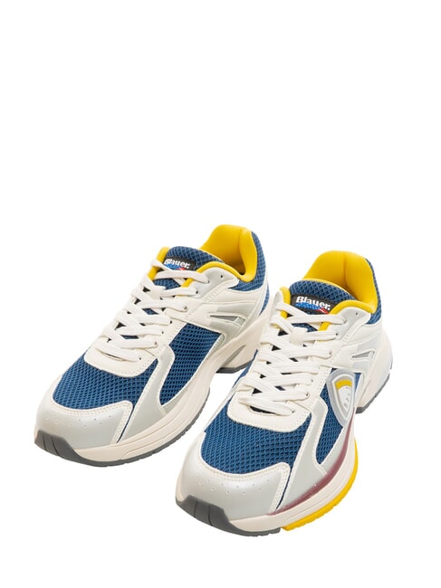 BLAUER EAGLE Zapatillas blanco/azul marino - Zapatos Hombre