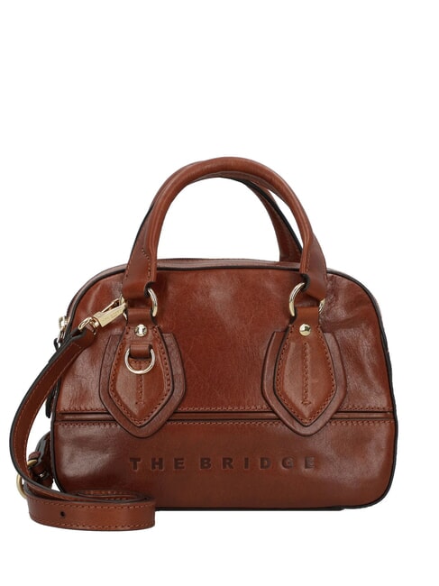 THE BRIDGE DAPHNE Bolso de hombro de piel BROWN - Bolsos Mujer