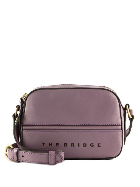 THE BRIDGE DAPHNE Mini bolso para cámara con correa para el hombro malva con oro - Bolsos Mujer