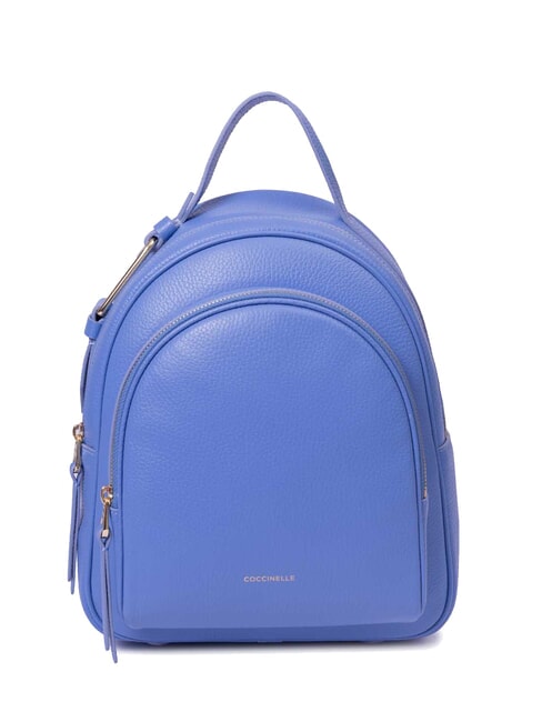 COCCINELLE MALORY  Mochila de cuero azul - Bolsos Mujer