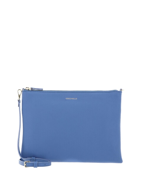 COCCINELLE BEST CROSSBODY Minibolso de piel azul - Bolsos Mujer