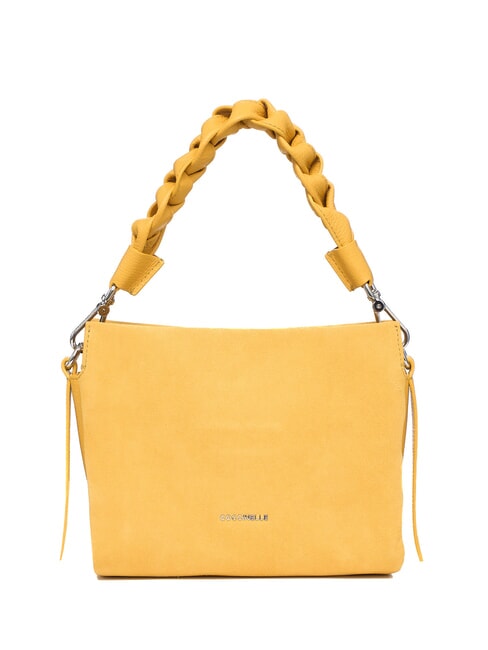 COCCINELLE BOHEME SUEDE BIMATERIAL  Mini bolso de mano, con bandolera soleado - Bolsos Mujer