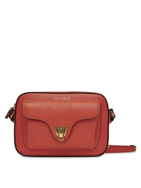 COCCINELLE BEAT SOFT Minibolso de piel con textura gazpacho - Bolsos Mujer