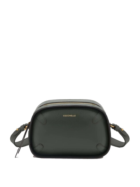 COCCINELLE MALETA CALF Mini bolso bandolera, en piel. algas - Bolsos Mujer
