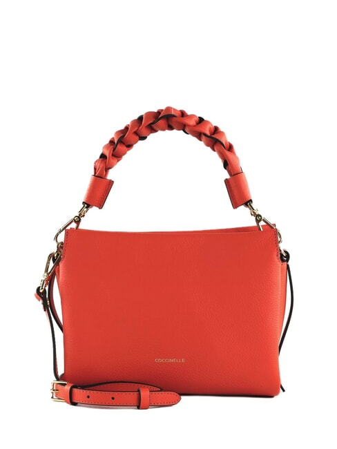 COCCINELLE BOHEME GRANA DOUBLE Bolso de mano, con bandolera, en piel gazpacho - Bolsos Mujer