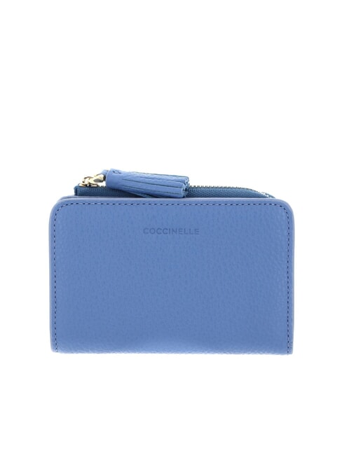 COCCINELLE TASSEL  Cartera de cuero para mujer azul - Carteras Mujer