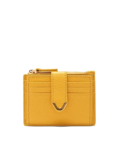 COCCINELLE DEW Tarjetero de piel con monedero soleado - Carteras Mujer