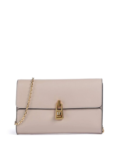 COCCINELLE MAGIE 2NITE Bolso de mano de piel con bandolera de cadena rosetas - Bolsos Mujer