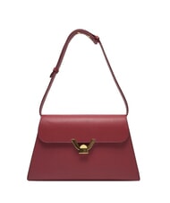 COCCINELLE DEW Bolso de hombro mediano en piel martillada - Bolsos Mujer