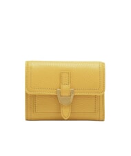 COCCINELLE CAMPUS Cartera compacta de piel martillada - Carteras Mujer