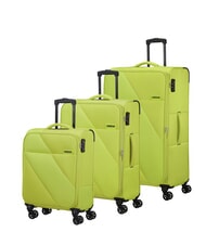 AMERICAN TOURISTER SUN BREAK Juego de 3 carros: cabina+mediano, grande exp - Set Trolley
