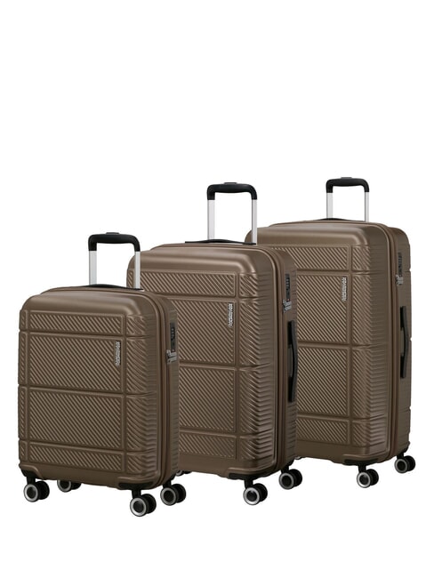 AMERICAN TOURISTER SPEEDPLAY Juego de 3 carros: cabina, mediano, grande perla - Set Trolley
