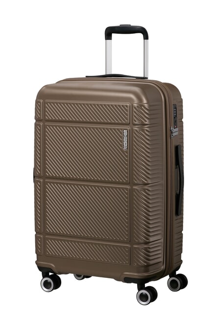 AMERICAN TOURISTER SPEEDPLAY Carro de tamaño mediano perla - Trolley Rígidos