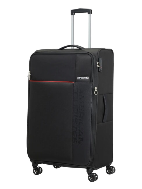 AMERICAN TOURISTER FUN CRUISE Carro mediano expandible NEGRO / ROJO - Trolley Semirrígidos