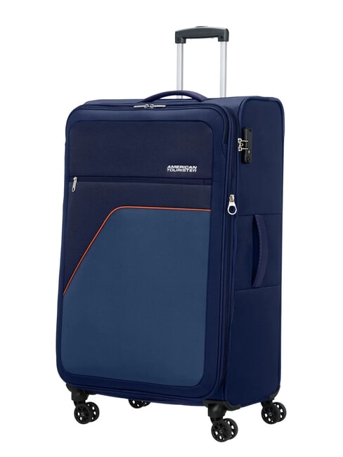 AMERICAN TOURISTER SKY SURFER Carro grande expandible DarkNavy - Trolley Semirrígidos