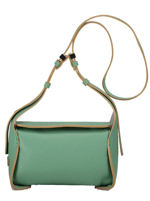 GIANNI CHIARINI PENELOPE Bolso bandolera de piel arena de menta - Bolsos Mujer