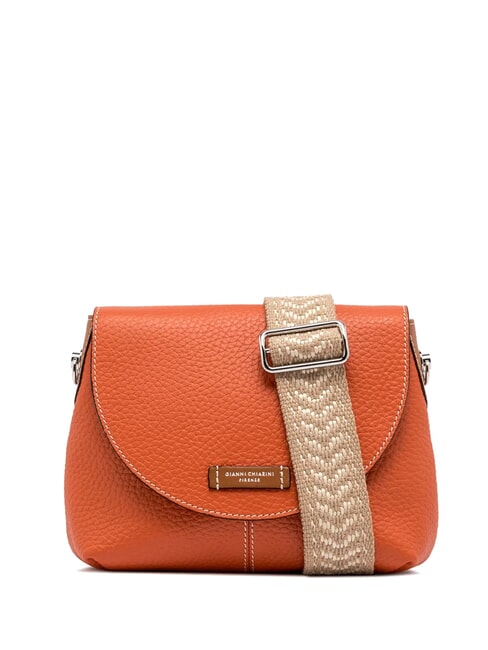 GIANNI CHIARINI ALESSANDRA Bolso bandolera, en piel. coral - Bolsos Mujer