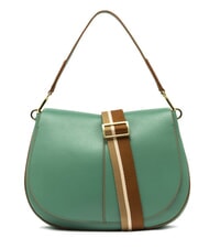 GIANNI CHIARINI HELENA ROUND Bolso de piel con bandolera de cuerda. - Bolsos Mujer