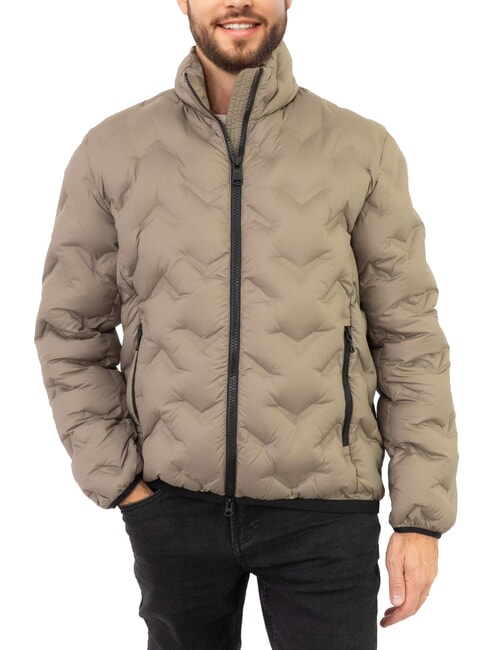 COLMAR DASHED Edredón relleno de plumón volcán fangoso - Chaquetas de plumas para hombre