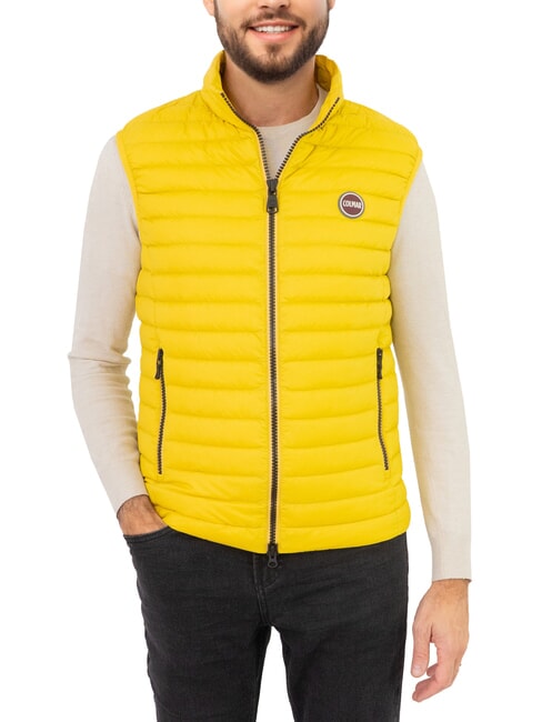 COLMAR REPUNK Chaleco acolchado para hombre botella de sonrisa - Chaquetas sin mangas para hombre.