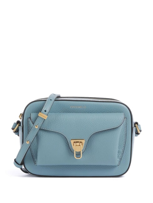COCCINELLE BEAT SOFT Bolso de hombro pequeño azul ártico - Bolsos Mujer