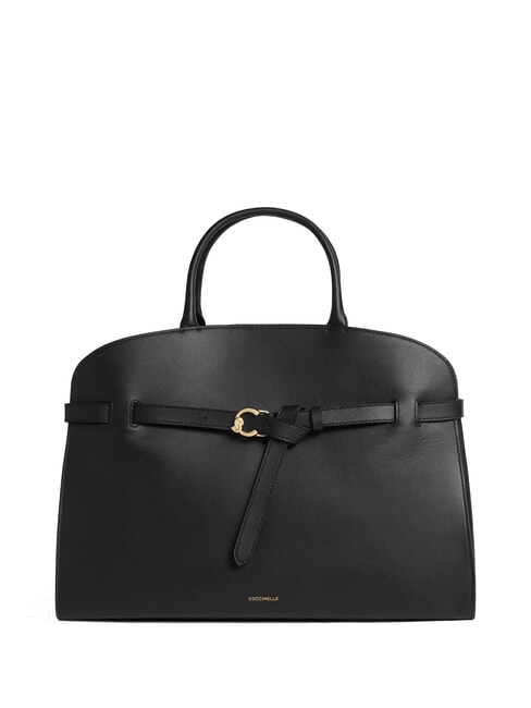 COCCINELLE SABINE Bolso de piel con bandolera negro - Bolsos Mujer