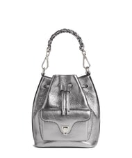 COCCINELLE BEAT GENERATION Mini cubo de cuero acero - Bolsos Mujer - 1