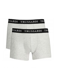 TRUSSARDI BRANDED ELASTIC Dos pares de bóxers - Calzoncillos de hombre