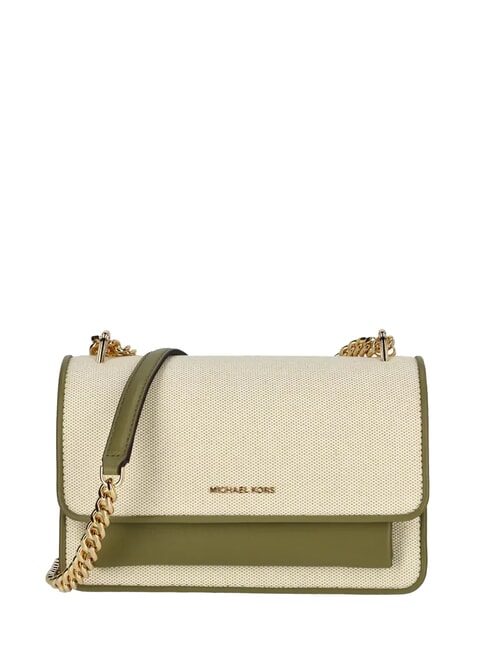 MICHAEL KORS CLAIRE Bolso de hombro / bolso cruzado safari verde - Bolsos Mujer