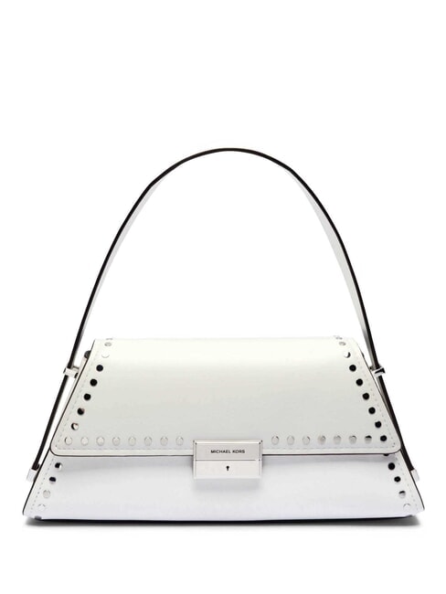 MICHAEL KORS LUDLOW Bolso de hombro, de piel blanco óptico - Bolsos Mujer