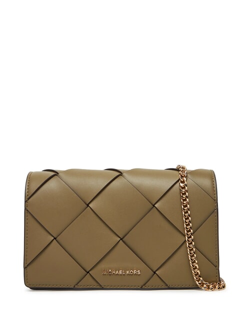 MICHAEL KORS JET SET Mini bolso de hombro safari verde - Bolsos Mujer